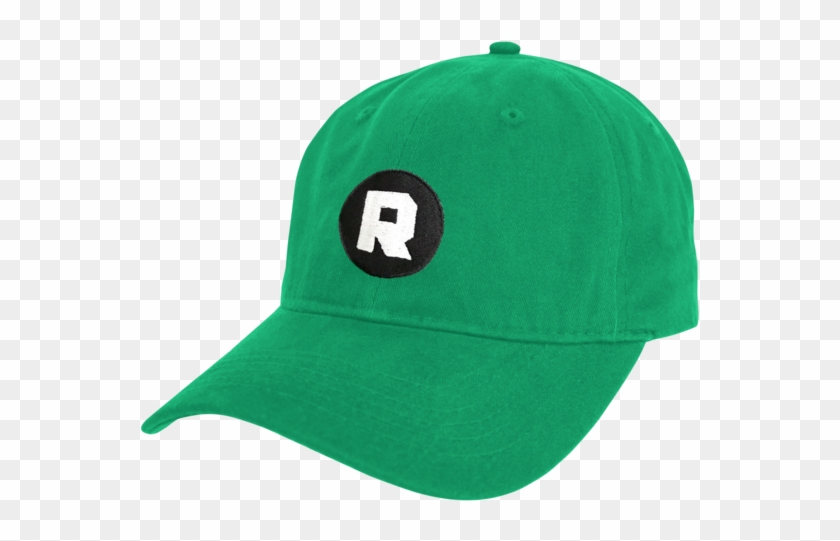 Classic Ringer Logo Dad Hat - Green Cap Clipart