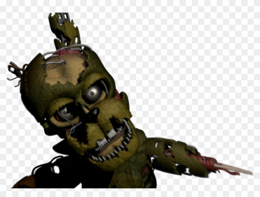 So One Of Springtrap's Arms Is Gone, And As We Can - Todos Los Animatronicos De Fnaf 6 Clipart