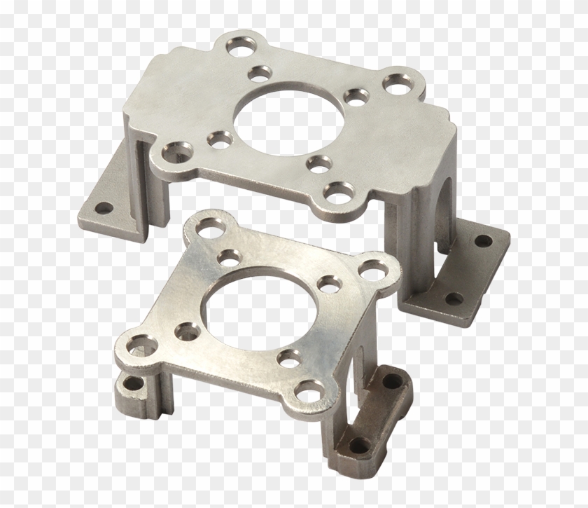 Steel Brackets Are Machined Top And Bottom To Provide - Tool Clipart #1430230