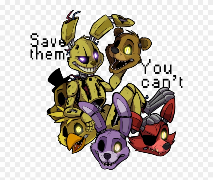Springtrap S - Springtrap Save Them You Can T Clipart #1430871