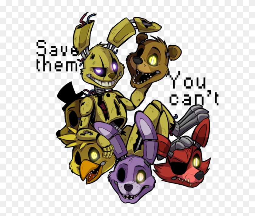 Springtrap S - Springtrap Save Them You Can T Clipart #1430871