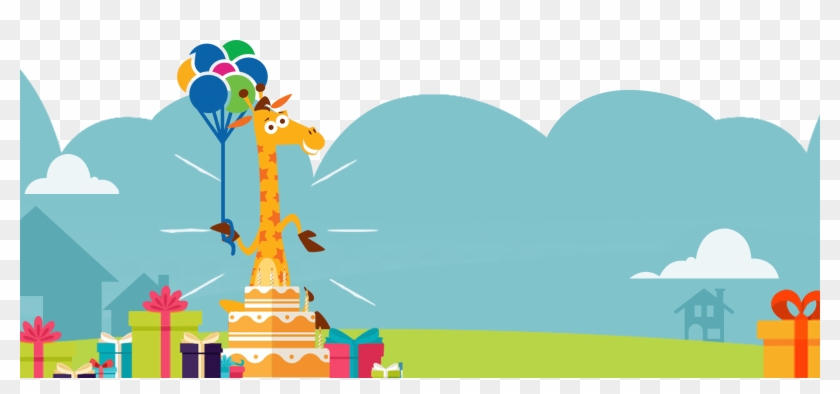Toysrus Background - Geoffrey The Giraffe Magic Clipart