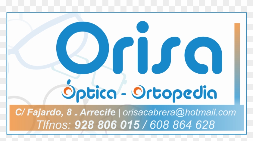 Orisa Óptica & Ortopedia - Graphic Design Clipart