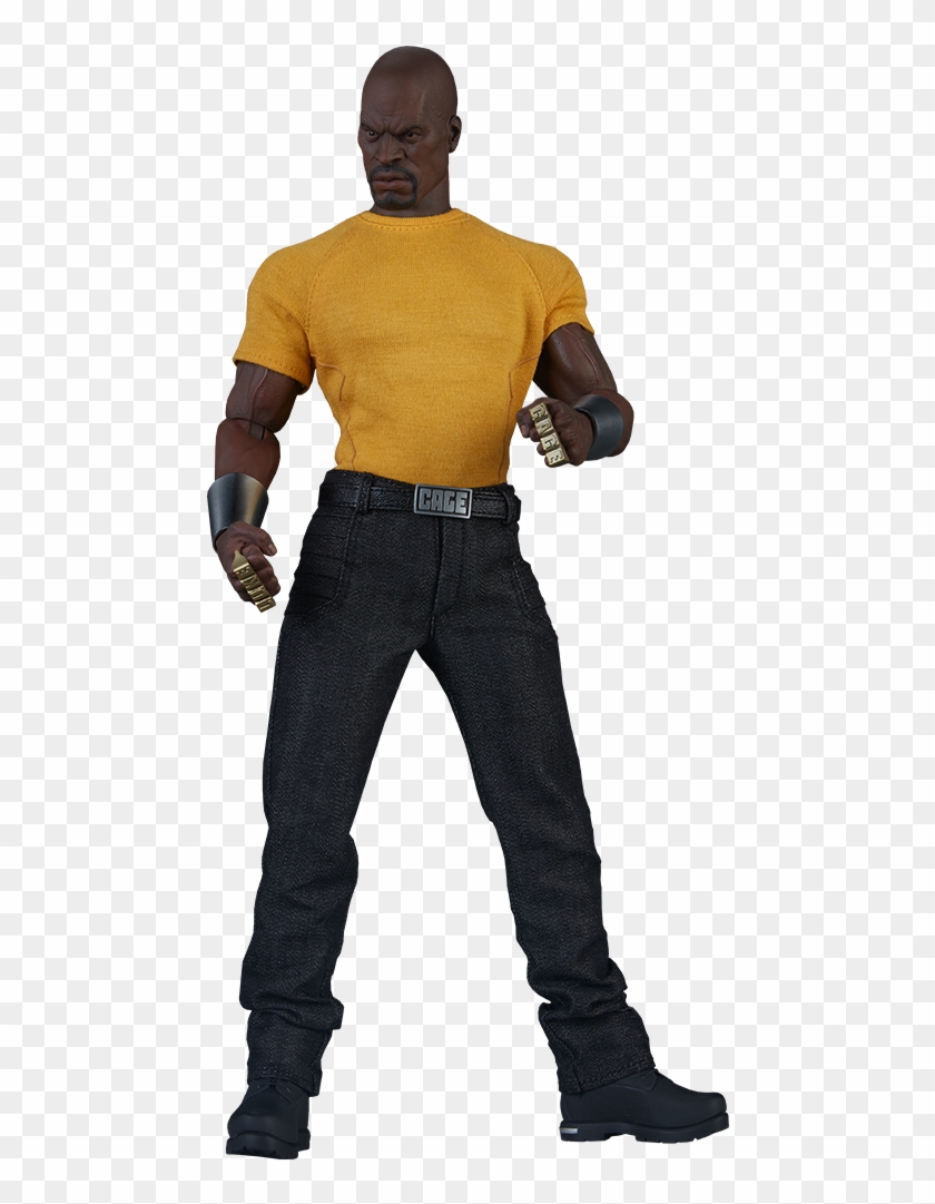 Luke Cage Sixth Scale Figure Clipart #1431391