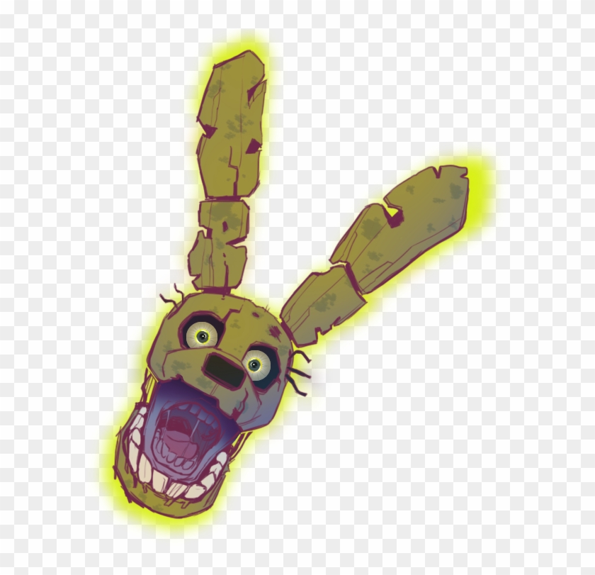Five Nights At Freddy's 3 Garry's Mod Yellow - Png Springtrap And Deliah Clipart #1431633