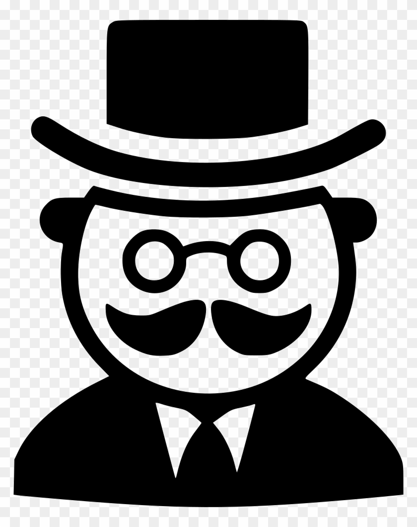 Png File Svg - Rich Uncle Pennybags Head Clipart #1431789