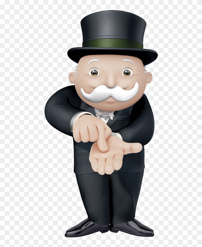 Monopoly Man Png - Rich Uncle Pennybags 3d Clipart