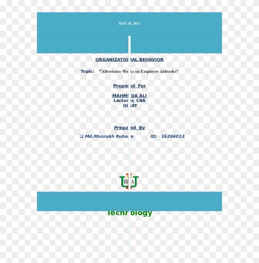 Docx - International University Of Business Agriculture And Clipart #1431937