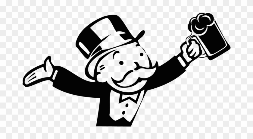 Monopoly Man Png - Monopoly Man Clipart #1431943