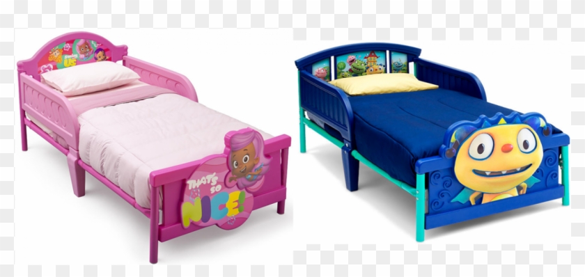 Brittany Found These Adorable Toddler Beds On The Toys - Bubble Guppies Toddler Bed Clipart #1432120
