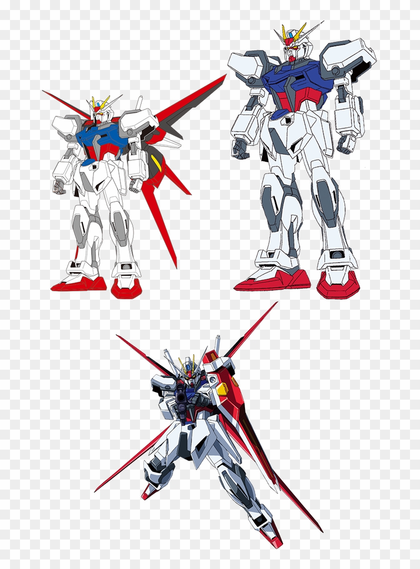 Intermediate Range Mobility , Long Range Cannonade - Strike Gundam Clipart