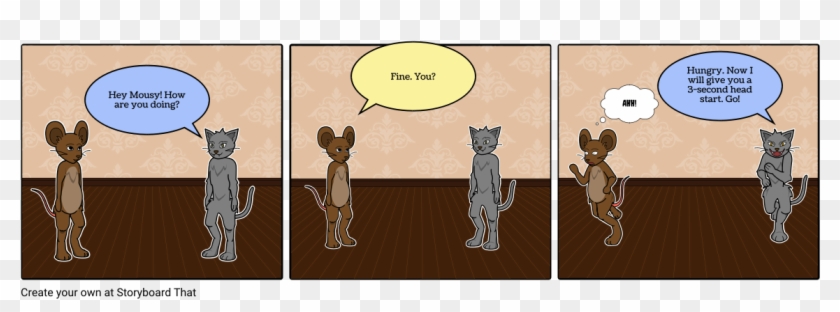 Mousy And Claws - Cartoon Clipart #1432442