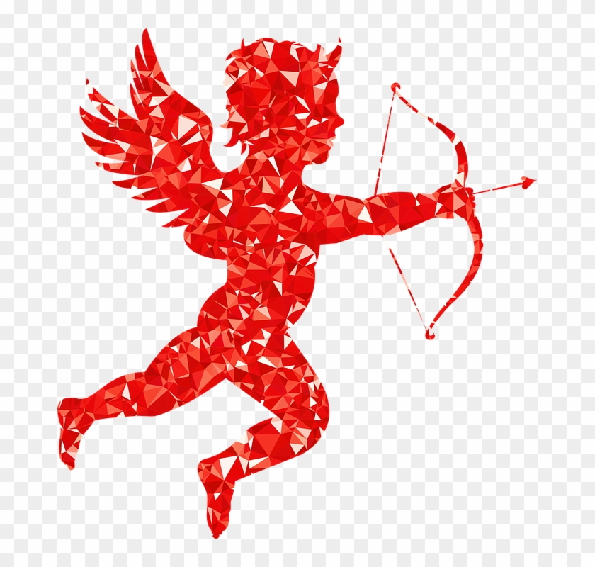 Cupid, Melek, Ok, Yay, Karikatür, Tombul, Kalp, Aşk - Clip Art Cupid - Png Download