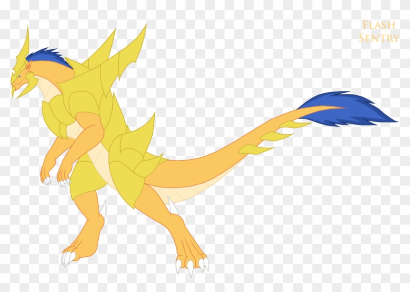 Pyrus-leonidas, Claws, Flash Sentry, Kaiju, Kaijufied, - Flash Sentry Dragon Clipart #1432614