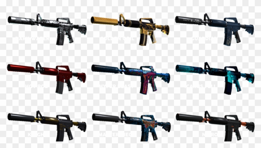 5 Rarest M4a1 S Skins In Cs Go Dbltap - M4a1 Cs Go Clipart