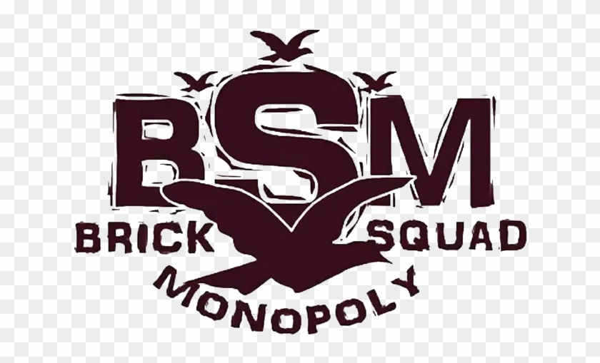 Bsm Brick Squad Monopoly - Brick Squad Monopoly Png Clipart #1432819