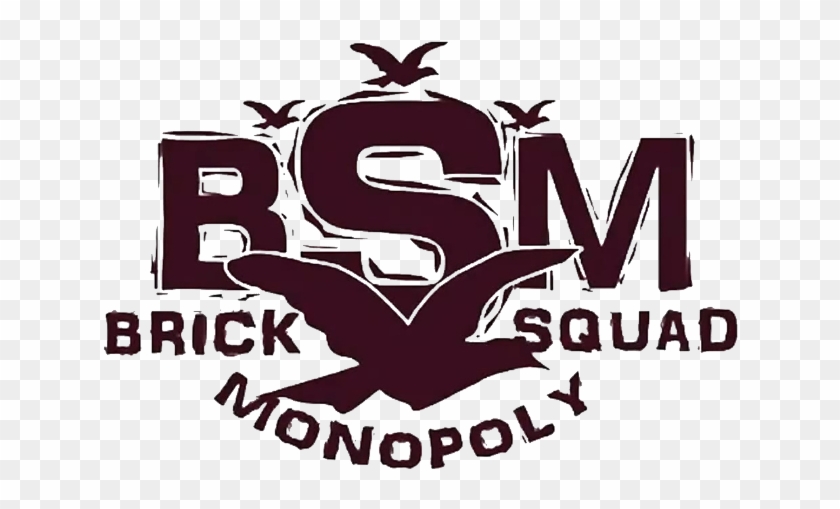 Bsm Brick Squad Monopoly - Brick Squad Monopoly Png Clipart