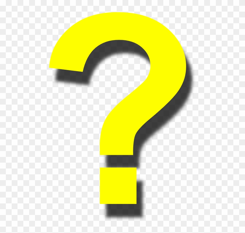 Chance Question Mark Monopoly - Yellow Question Mark Png Clipart #1432932