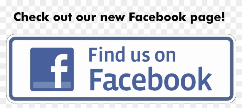 New-facebook - Find Us On Facebook Clipart