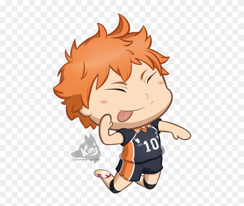 Chibi Hinata - Hinata Haikyuu Chibi Png Clipart