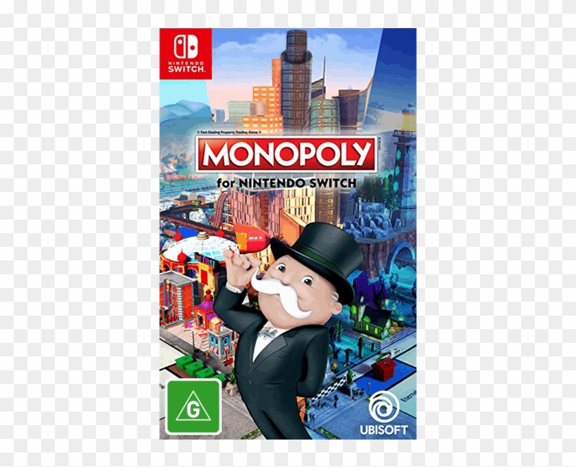 Nintendo Switch Monopoly Game Clipart