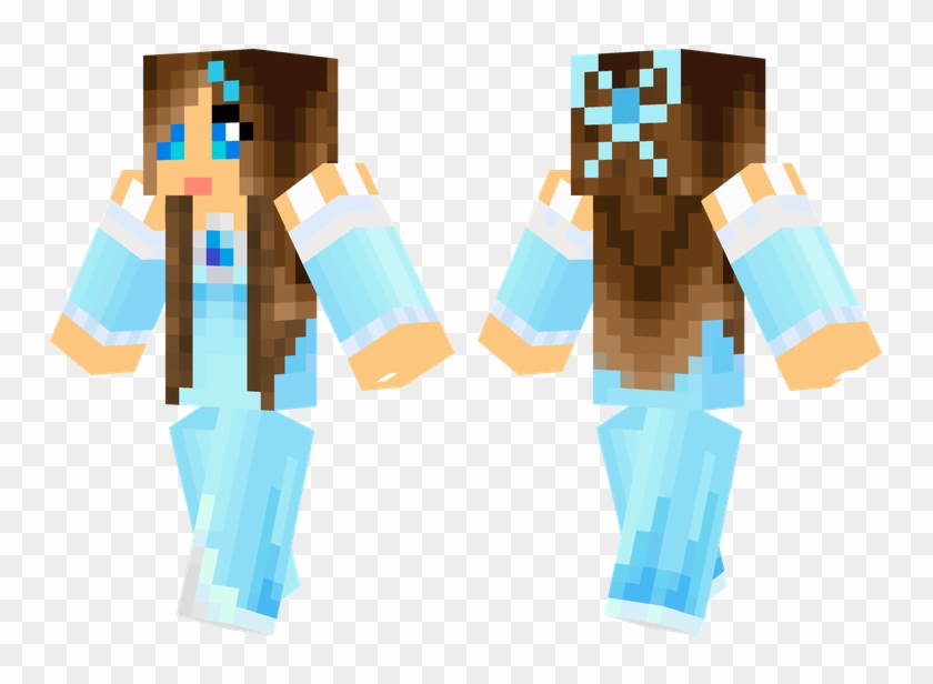 Ice Princess Minecraft Skins Cool, Minecraft Food, - Skin Minecraft Fille Princesse Clipart #1433333