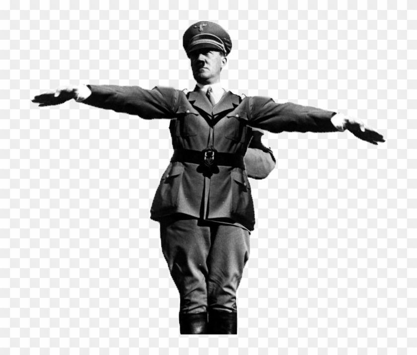 Oof - Hitler Salute No Background Clipart