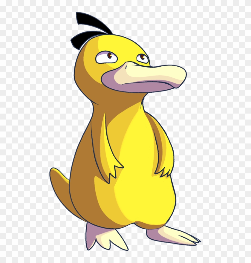 Pokemon Shiny-psyduck Is A Fictional Character Of Humans - Shiny Psyduck Transparent Clipart