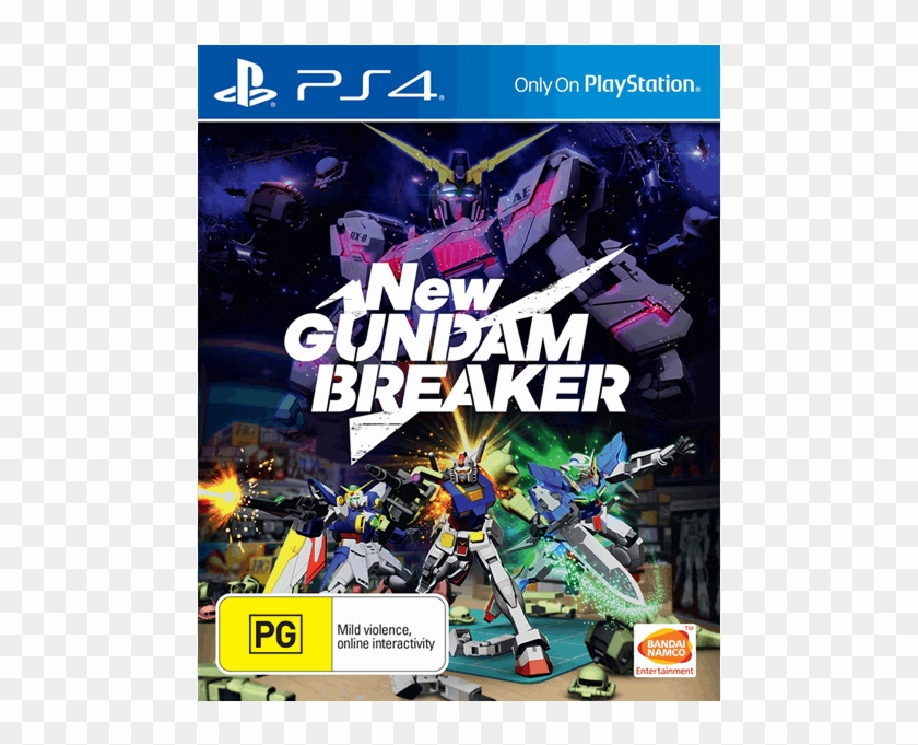 New Gundam Breaker - New Gundam Breaker Ps4 Cover Clipart #1433578