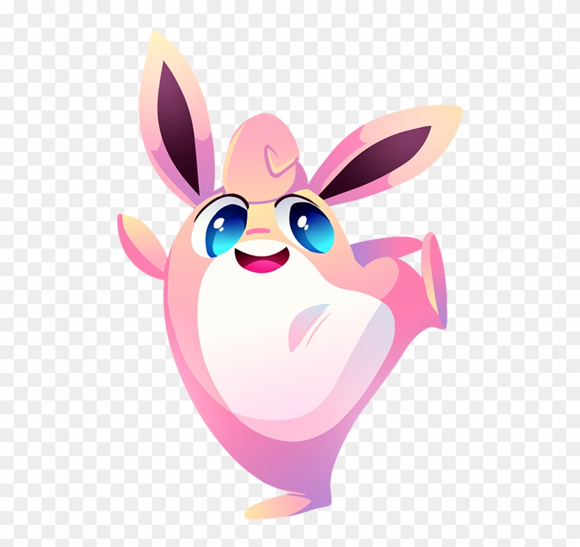 150kib, 500x712, Yay - Wigglytuff Art Clipart