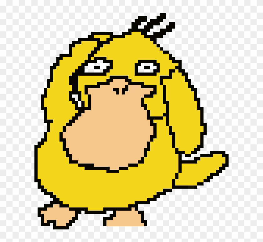 Psyduck - Circle Clipart #1433634