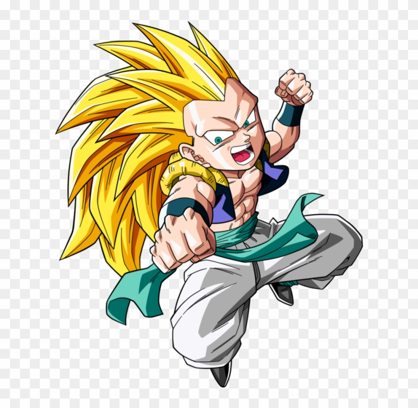 Gotenks Png - Gotenks Ssj 3 Clipart #1433720