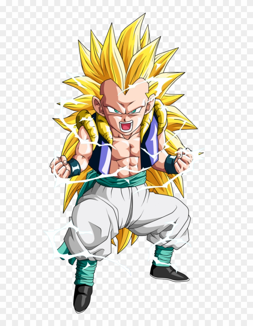 Gotenks Png - Dragon Ball Z Gotenks Ssj Clipart #1433745