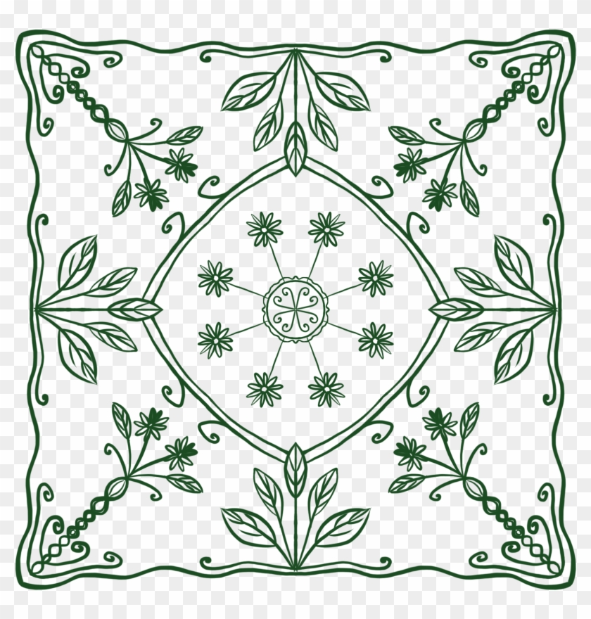 Plant Fresh Green Leaves Shading Png And Psd - Line Art Clipart