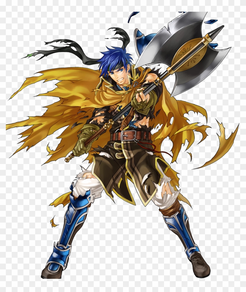 His Injured Art Isn't Showing Nearly Enough Skin, Particularly - Ike Fire Emblem Heroes Clipart #1434022