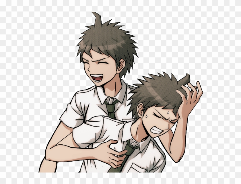 Goodbye Despair Danganronpa V3 - Hajime Hinata Happy Sprite Clipart