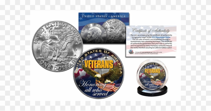 Veterans U - S - A - Honoring All Who Served Official - Quarter Clipart #1435087
