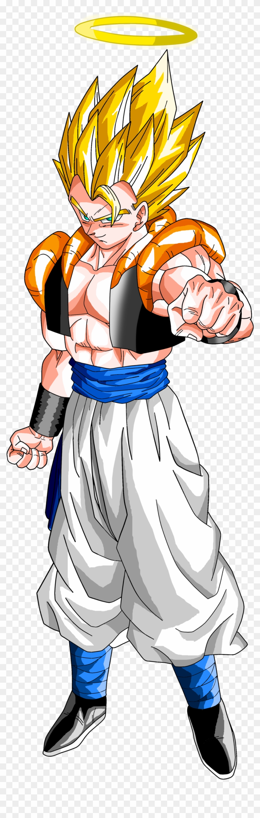 Gogeta By Brolyangel-d5zmm4f Clipart #1435169