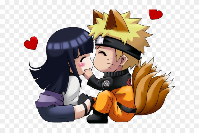 Naruto Kissing Hinata Chibi Clipart #1435232