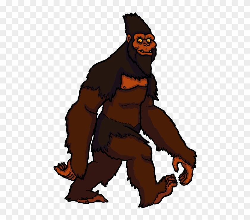 File 002 Common Sasquatch - Illustration Clipart