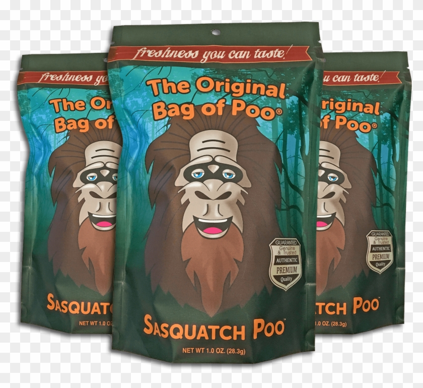 Sasquatch Poo 3 Pack - Carton Clipart
