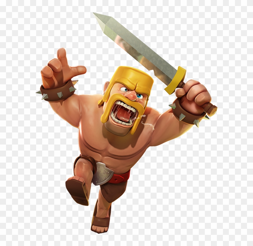 Barbarian Png - Clash Of Clans Png Clipart #1435432