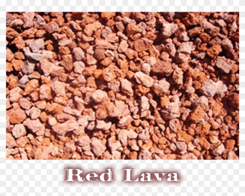 Red Lava Label - Gravel Clipart