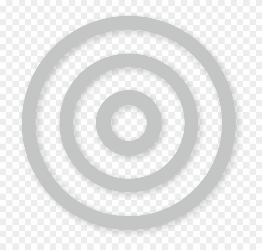 Zoom, Price, Buy - Concentric Circles Wall Decal Clipart #1435475