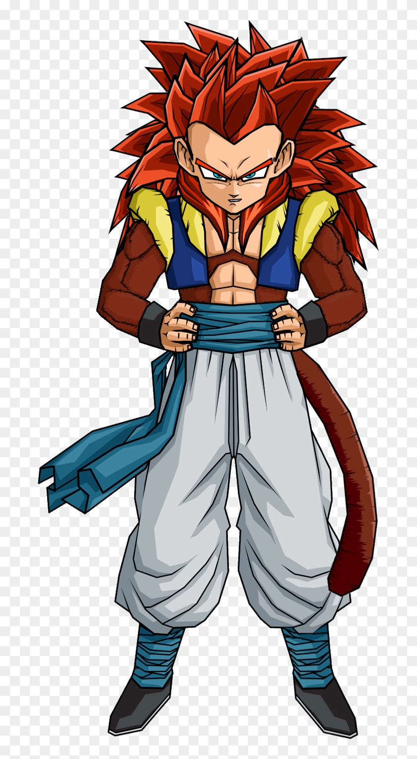 Dragon Ball Af Gotenks Ssj4 Clipart