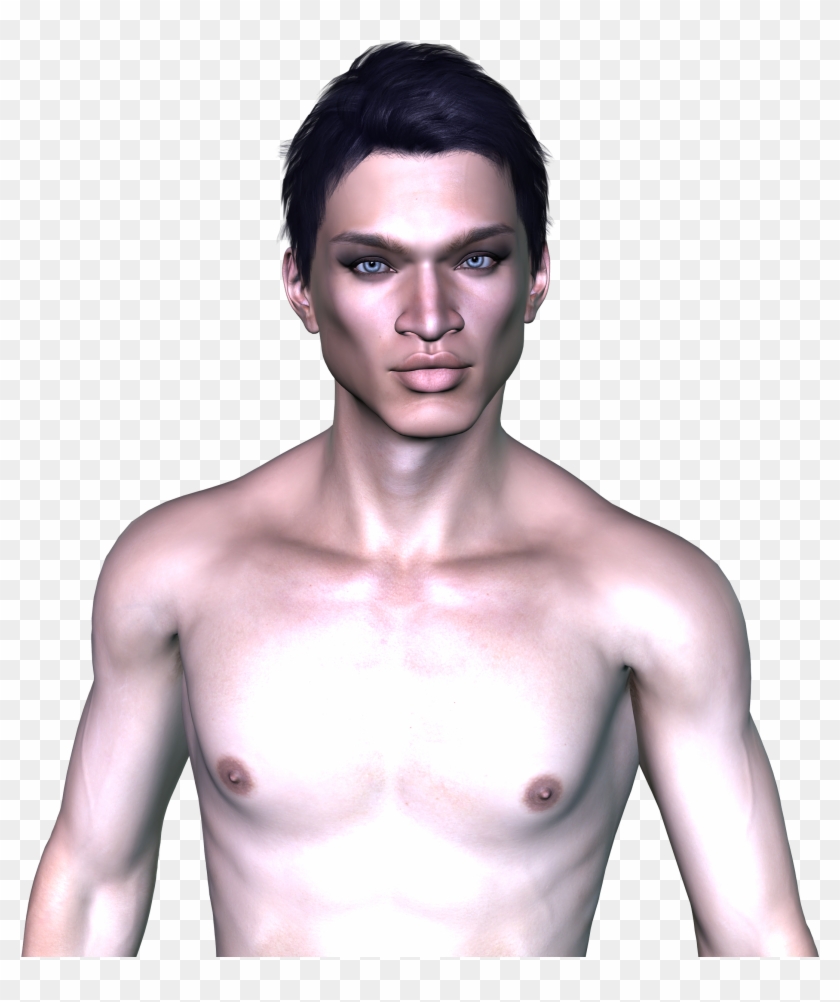 Effects Of Male Breasts/man Boobs - Barechested Clipart