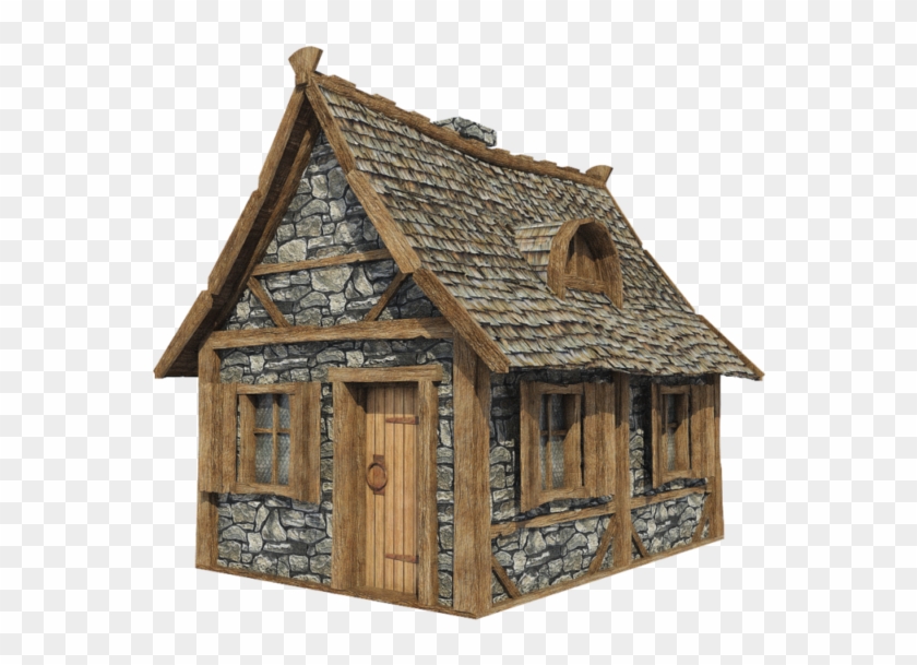 Free Wooden House Png Picture - Wooden House Png Clipart #1436227