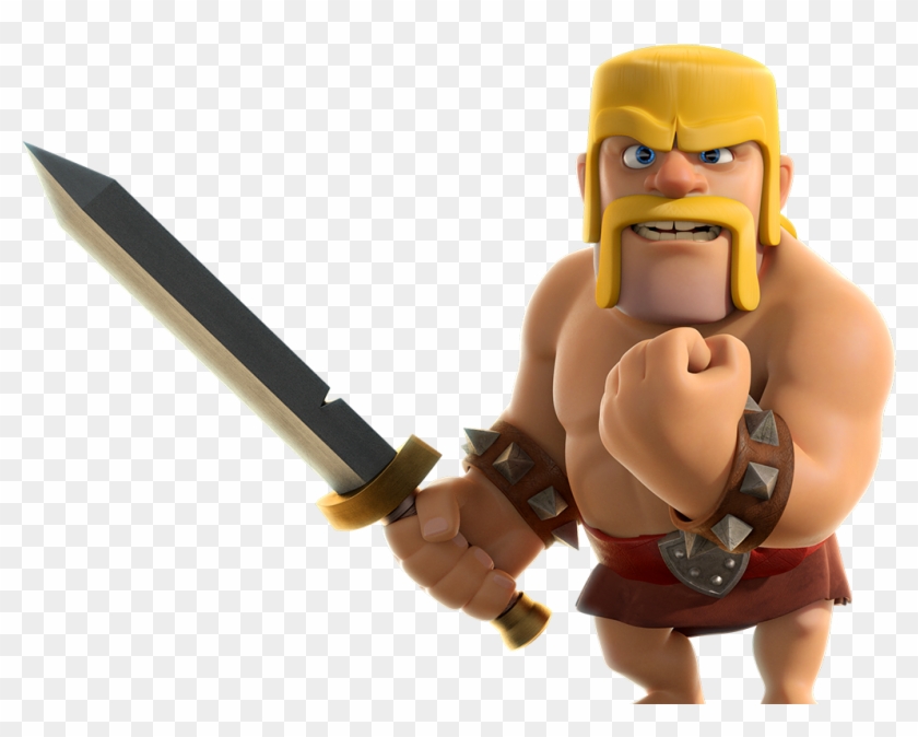 Barbarian - Clash Of Clans Png Clipart #1436255