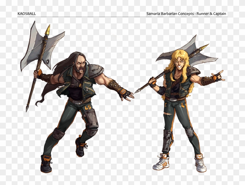 Kaosball Barbarians - Action Figure Clipart #1436330