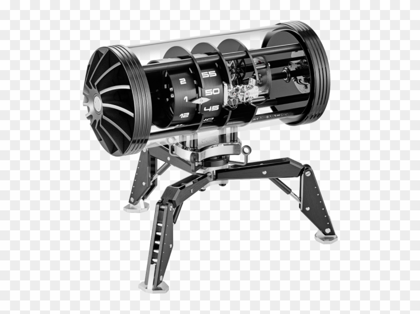 Time Machine Black And Palladium - Rifle Clipart